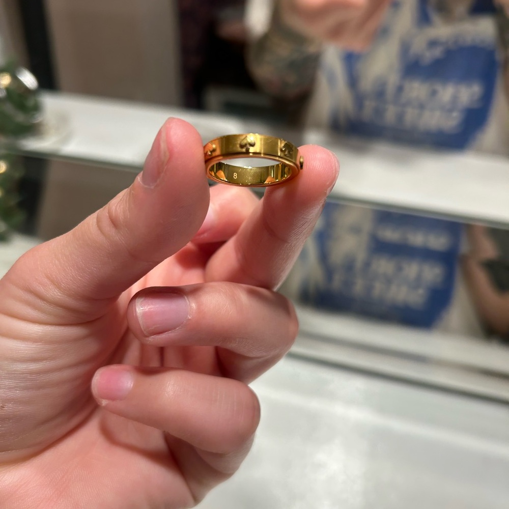 Kate Spade, spot the spade ring